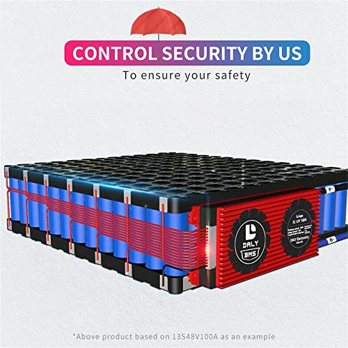 DALY BMS 4S 12 V 100A LiFePO4 Batterij Gemeenschappelijke Poort Batterij Bescherming Module PCB Bescherming Board… - Afbeelding 5