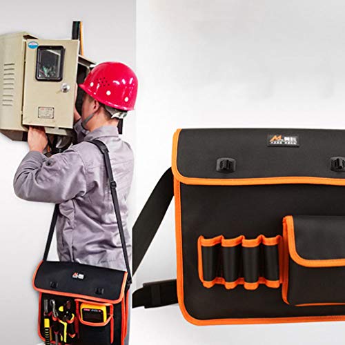 VILLCASE Bolsa de Ferramentas Bolsa de Ombro Portátil à Prova D'água Com Vários Bolsos Adequada par