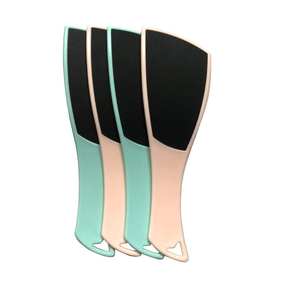 4 Pieces Double Sided Foot File Callus Remover Foot Sander Foot Scrubber Dead Skin Remover Pedicure Tools