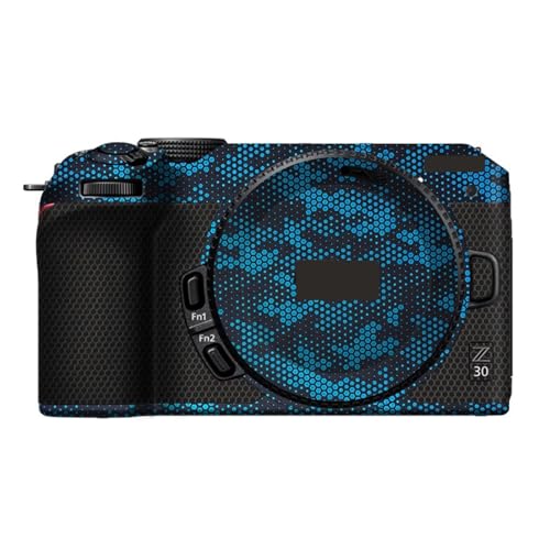 Autocollant pour Nikon Z30 : protection anti-rayures bleu mamba
