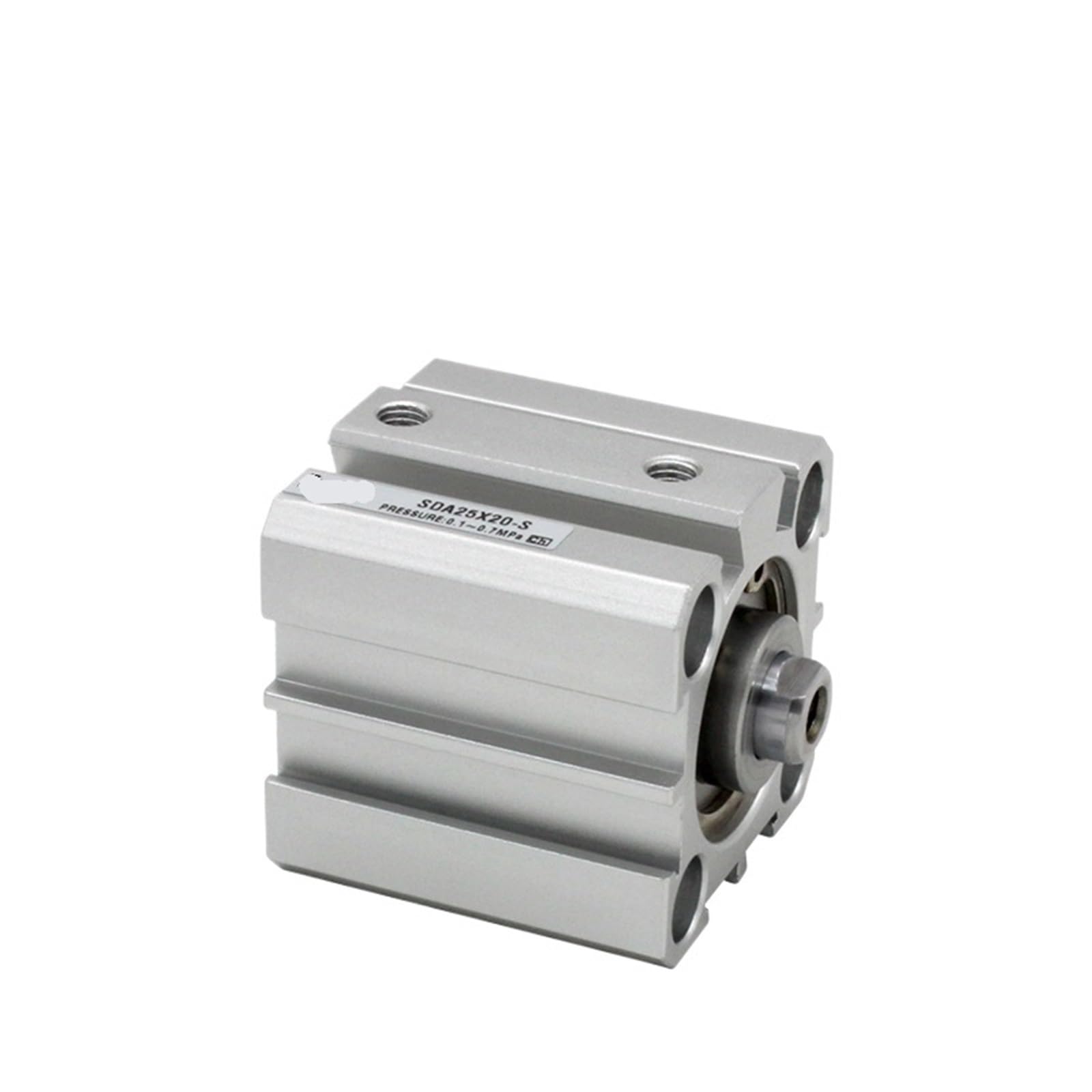 Birxpmos Women's One Color Sda Bore 40Mm Double Acting Compact Air Pneumatic Cylinder Sda40 Stroke 5-100Mm Thread(Sda40x10,Nill)