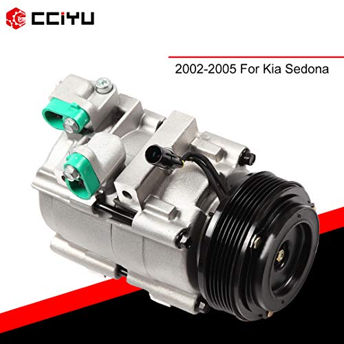 Image of CCIYU AC Compressor w /Clutch for Kia Sedona V6 3.5L 2002-2005