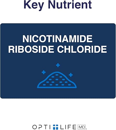 Miniatura 4 de Opti + NAD Plus Cápsulas  Suplemento NAD+ con cloruro de ribósido de nicotinamida  Apoya la energía, el envejecimiento saludable, el metabolismo y