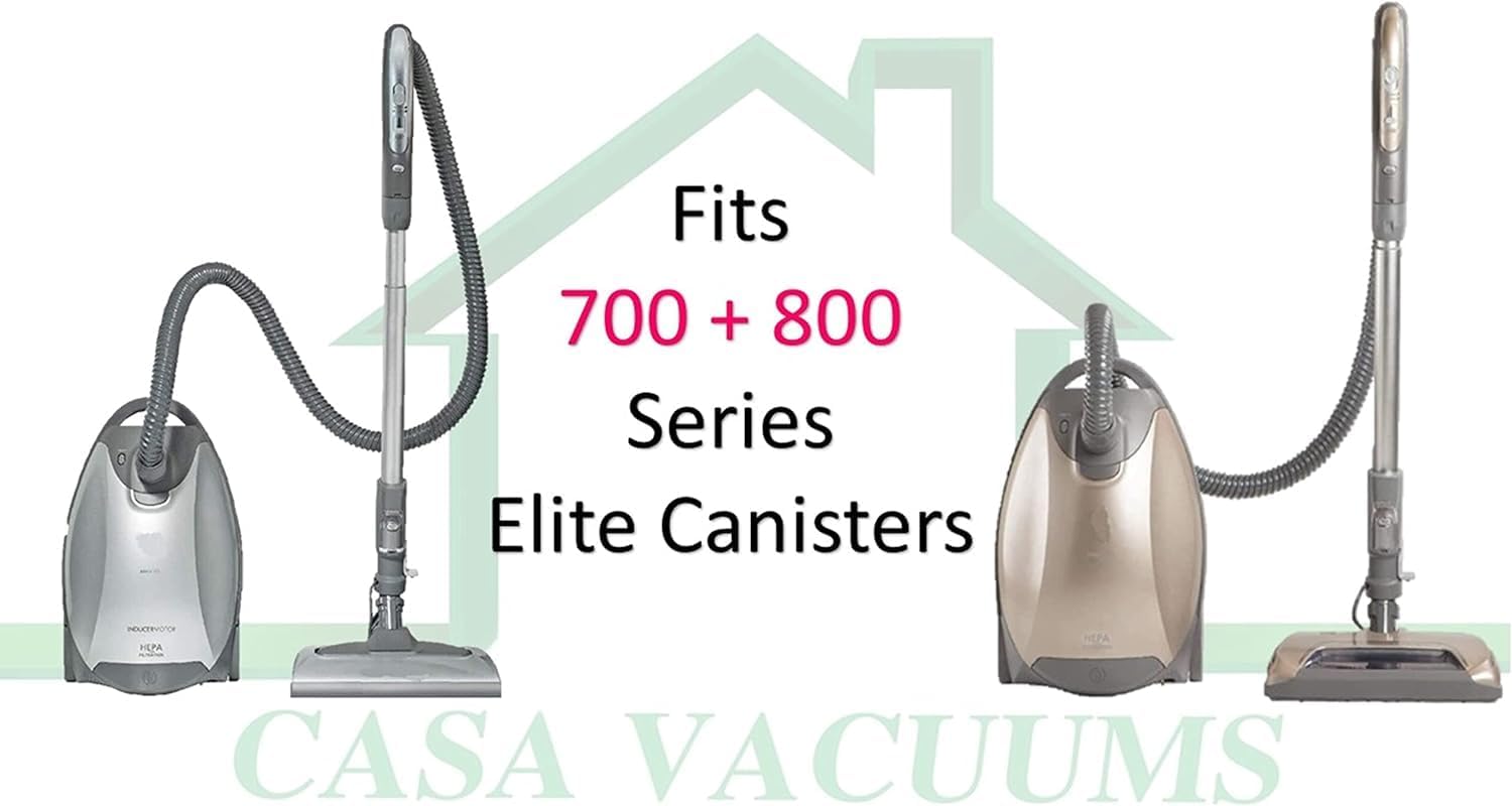 Kenmore Compatible Bag + Filter Kit for Elite Canister Vacuum Cleaner 21814 81714 BC7005 6 Type Q/C 53292 HEPA Bags, 1 CF1 81002 Motor Chamber Filter, 1 EF9 53296 HEPA Exhaust Filter