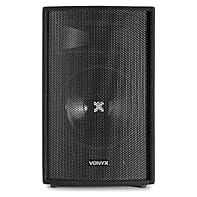 Professional 10” passive PA speaker with a robust build, delivering up to 500W max output—perfect for both mobile setups and fixed installs. Designed for DJs, live bands, and events needing powerful, clear audio. Features a 2-way bass-reflex system w...