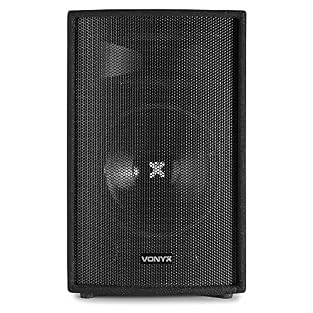 Professional 10” passive PA speaker with a robust build, delivering up to 500W max output—perfect for both mobile setups and fixed installs. Designed for DJs, live bands, and events needing powerful, clear audio. Features a 2-way bass-reflex system w...