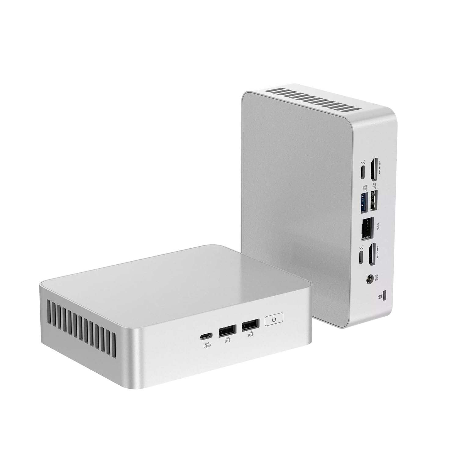 NUC 15 Pro+ NUC15CRSU9 Mini PC con processore Intel Core Ultra 9, grafica Intel Arc, display Quad 4K, Thunderbolt 4, Wi-Fi 7, chassis 0,7 L senza attrezzi per business e AI Computing (Barebone)
