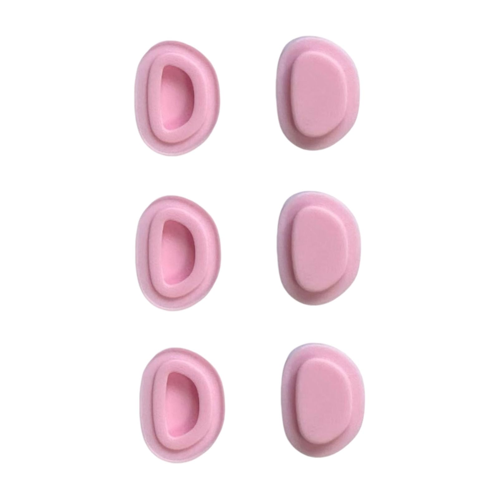 HZBB 6PCS Food Grade Silicone Blenders Spout Caps High Temperature Resistant Leakproof Replacement Component Silicone Texture Blenders Sip Spout Lid Plug Replacement