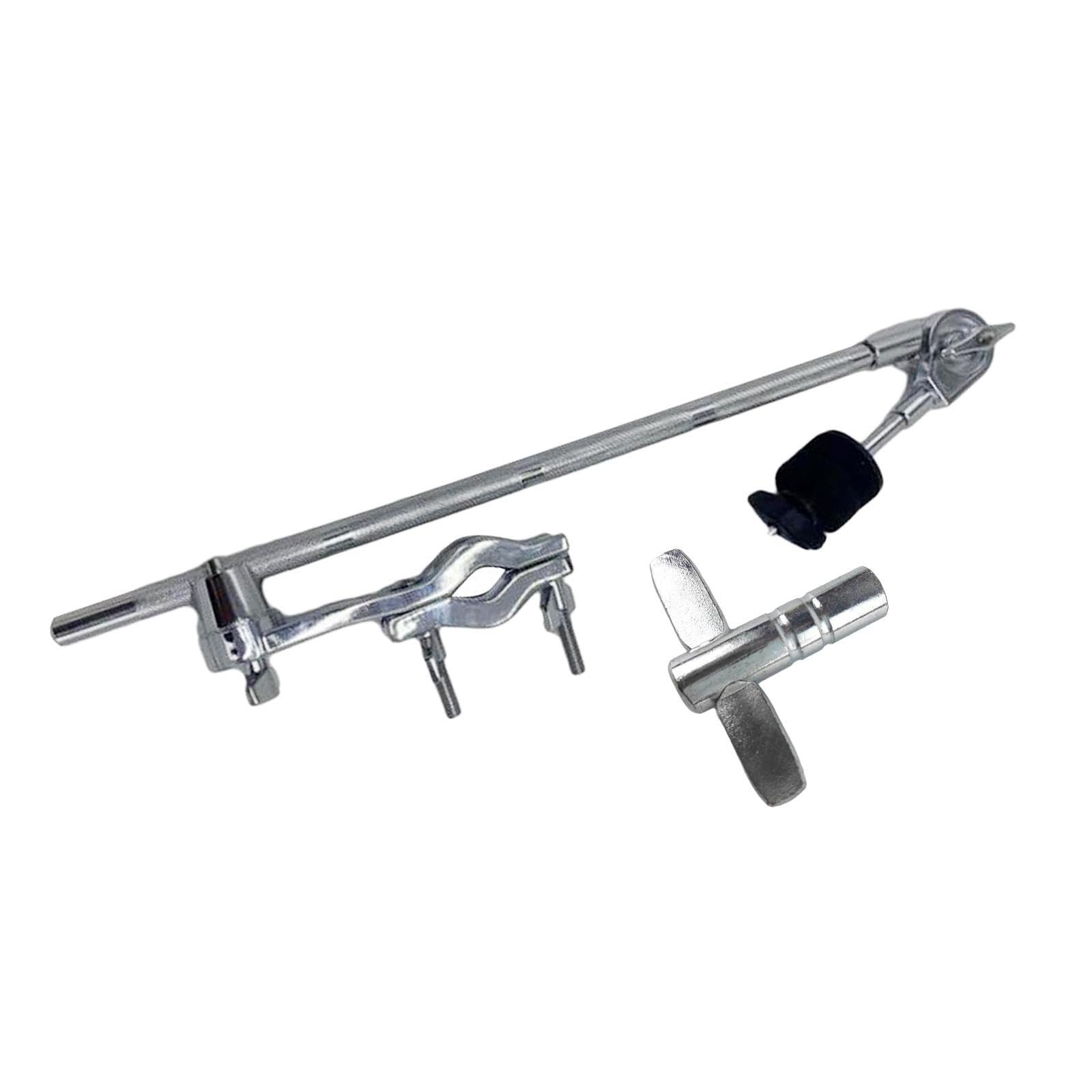 Abrazadera de extensión para soporte de platillos Fácil | Brazo ajustable Compatible con la mayoría de baterías estándar para una mejor ejecución Extensión de rack de batería