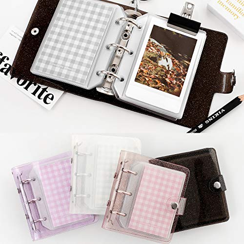 2NUL 3 RING Polaroid Album for INSTAX MINI - 名刺ケース ポラロイド写真フォトチケット保管 写真集 文房具 韓国