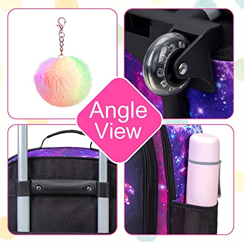 Kids Suitcase For Girls, Cute Unicorn Rolling Wheels Luggage For Toddler, Children Travel Carry On Suitcase #TOP4