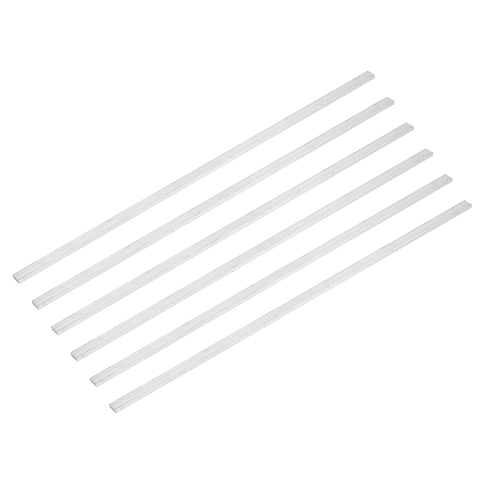 6061 Aluminum Flat Bar - 4 Pcs, 12" Long -19 6061 Aluminum Flat Bar - 4 Pcs, 12" Long -19