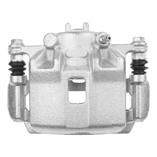 Image of Detroit Axle - Front Right Brake Caliper for 2003 2004 2005 Honda Civic 2002-2006 Acura RSX Disc Brake Caliper with Bracket Assembly Replacement