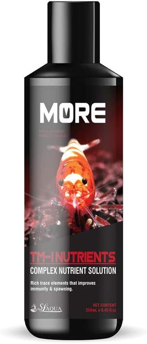SL-Aqua Black More TM-1 Nutrients Solution for Freshwater Aquarium Shrimp (500mL)