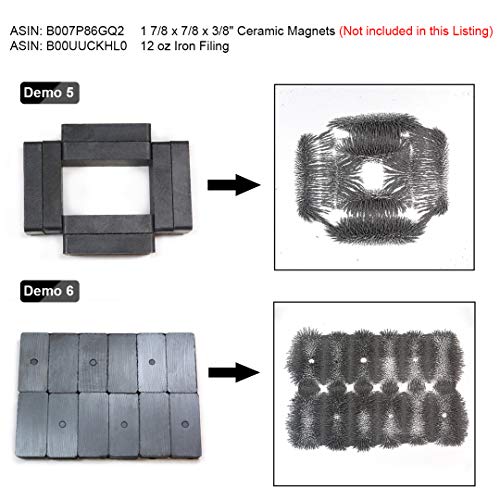 Cms Magnetics 12 Oz Fine Iron Filings Magnetic Iron Powder For Magnet Education And School Projects - Discover The World Of Magnetics & See Magnetic Lines Of This Unseen Force & More (Two Pack) #TOP6