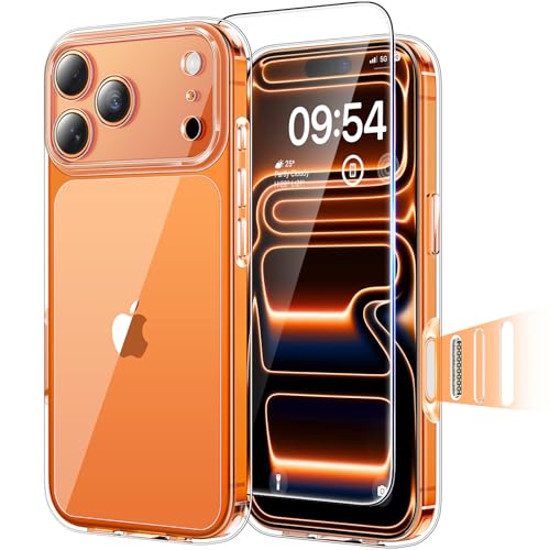Coque iPhone 17 Pro antichoc militaire avec verre trempé TAURI