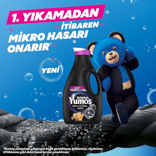Yumoş Sıvı Deterjan Siyahlar İçin Canlandırıcı Bakım 2520 ml
