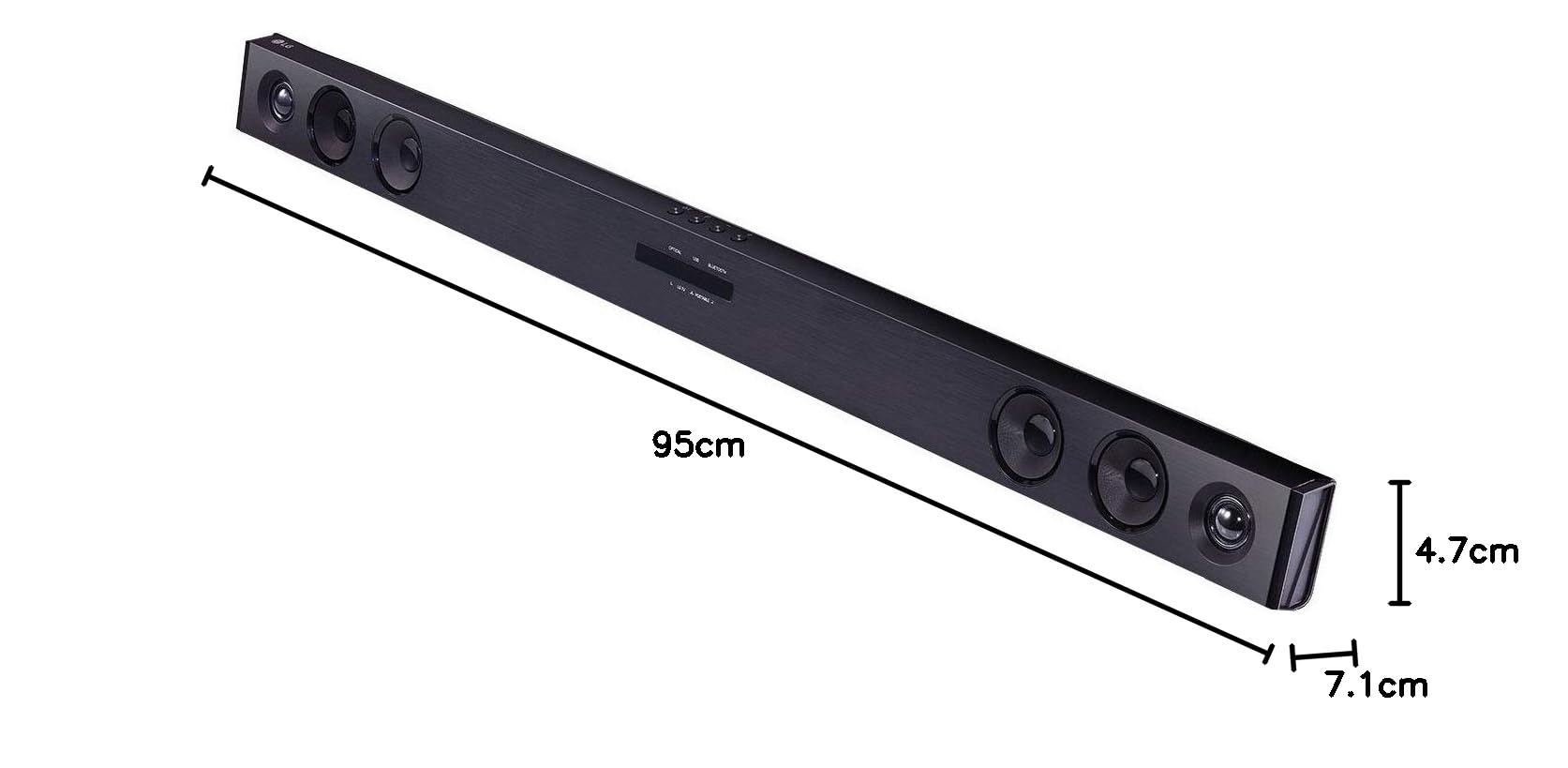 LG Soundbar | Barre de Son | SK1D | 100W | 2.0Ch