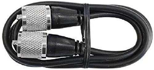 Cable coaxial RG58A/U de 3 pies para radio CB/Jamón, Workman CX-3-PL-PL, fabricado en los Estados Unidos