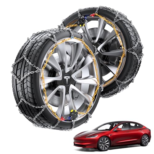 Snow Chains for Tesla Model Y
