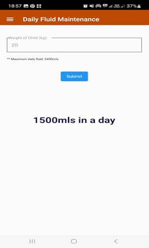 Paediatric Fluid Calculator Pro