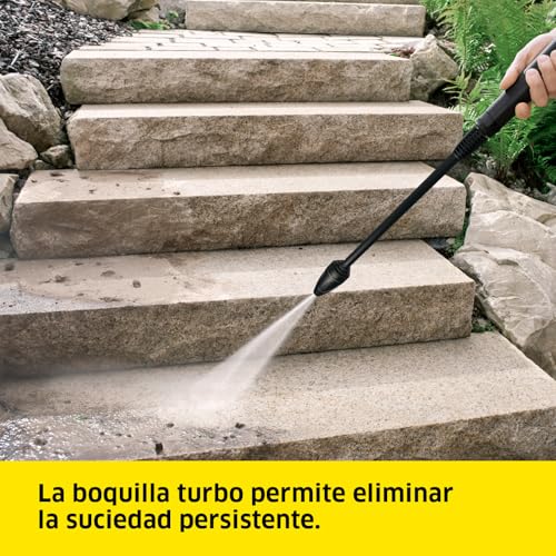 Kärcher Hidrolimpiadora K 4 Universal Edition, presión: 130 Bar, caudal: 420 l/h, Rendimiento: 30 m²/h, Filtro de Agua, Peso: 6,6 kg, Pistola y Manguera de Alta presión, Lanza, Boquilla Turbo - imagen 3