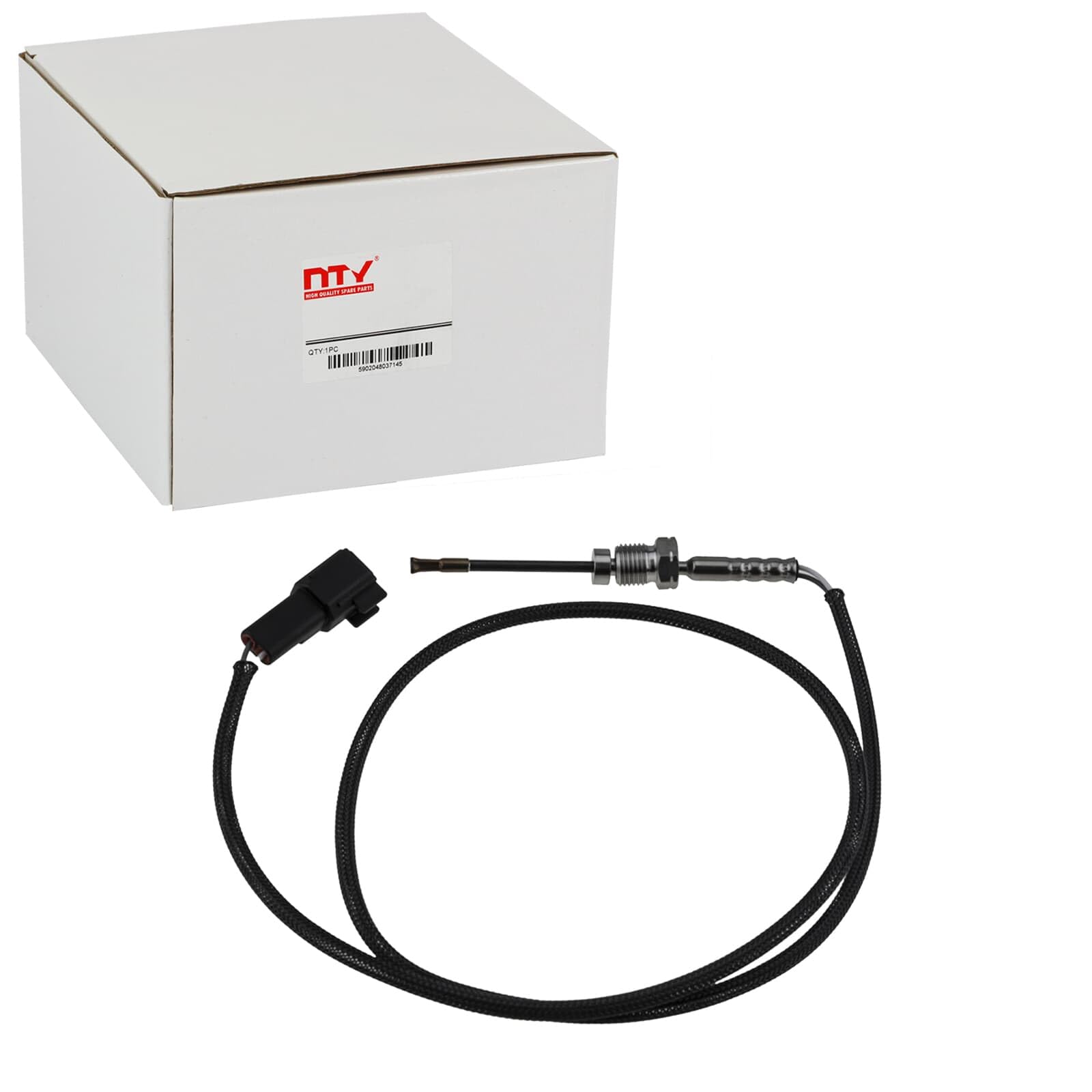 NTY Egt-Fr-025 Sensor, Abgastemperatur | Egt-Fr-025 Kompatibel mit Mondeo V Schrägheck (ce),mondeo V Stufenheck (cd),mondeo V Turnier (cf)