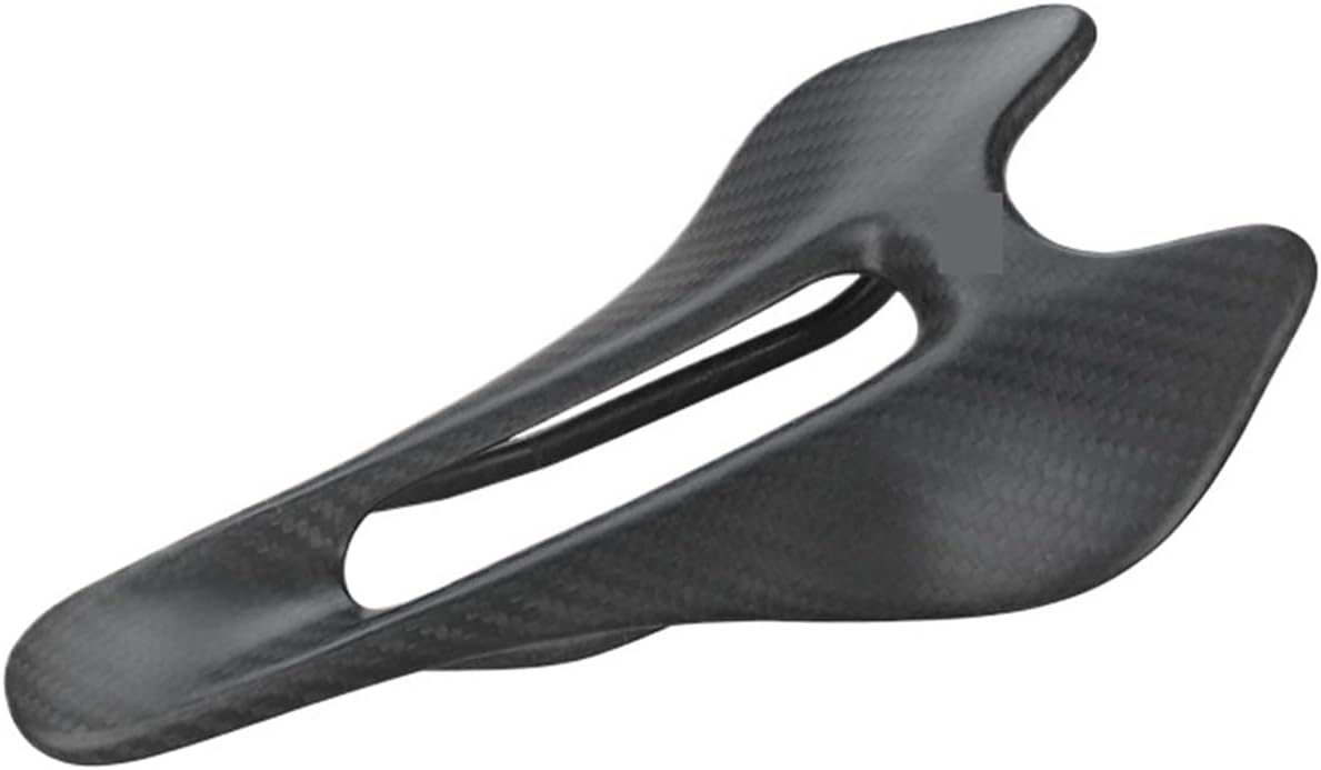 Ultralight 56g Carbon Fiber Road Bike Saddle - High-Strength, Hollow Breathable & Ergonomic Cushion for Competitive Cycling