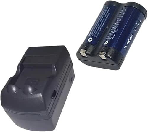 Lithium Battery：Rechargeable Lithium Battery+ Charger，Compatible For Canon，for R2cr5 2CR5 EOS