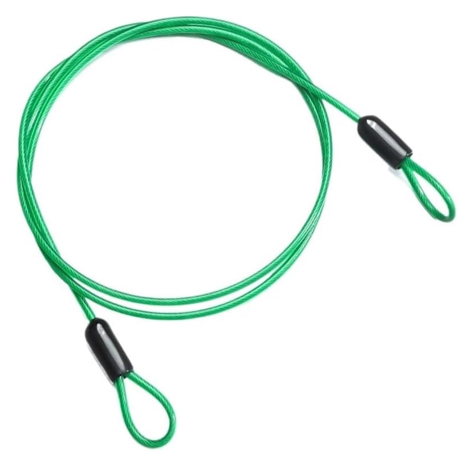 Giveduno Green-1 Meter Bicycle Lock, Bicycle Steel Cable Lock Road Bike Security Multicolor