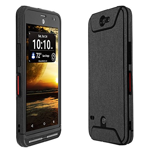 Skinomi Brushed Steel Full Body Skin Compatible With Kyocera Duraforce Xd (Full Coverage) Techskin With Anti-Bubble Clear Film Screen Protector #TOP12