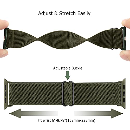 Tasikar Sport Straps Compatible with Apple Watch 49mm 46mm 45mm 44mm 42mm - Image 4