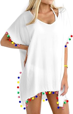Yincro Womens Chiffon Swimsuit Cover Up Beach Coverups for Swimwear
