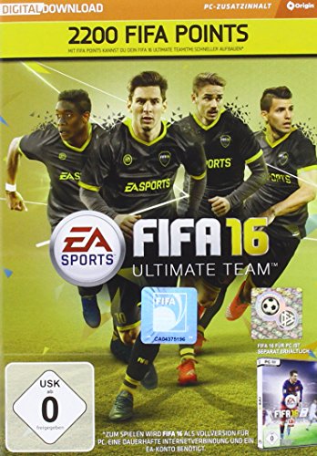 Fifa 16 - 2200 Fut Points (Code In Der Box) [Importación Alemana]