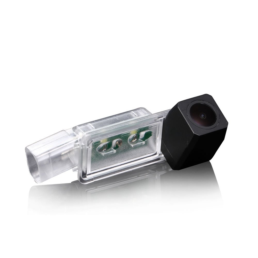 HD Einparkkamera Nachtsicht Rückfahrkamera für VW Golf5/V/Golf7 MK7/VII/Passat CC/Skoda Scirocco/Seat Leon/Seat Leon 5F 4 Exeo ST Toledo 5P NH MK3 MK4/Lamando/Golf GTI/VW Golf 5 V/Passat 3C Limosine