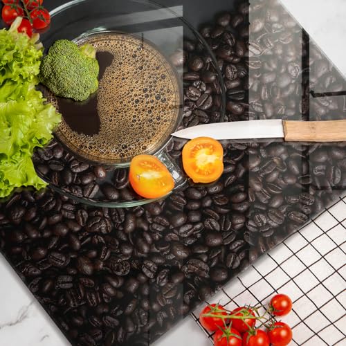 Plaque de protection induction 60x52 cm café protège-plaque - 5