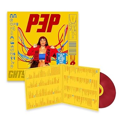 Portada del vinilo Pep de Lights (vinilo rojo)