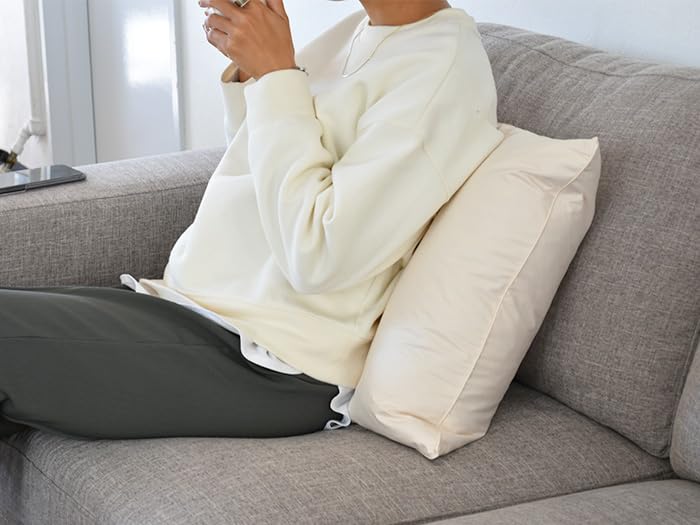 Amazon.co.jp: クッション 中身 45×45cm フェザー 100% 羽毛 ヌード