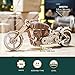 UGEARS Motocicleta VM-02 - Maqueta de Moto Mecánica - Puzzle 3D Madera...