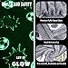 Glow in The Dark Blanket Soccer for Kids Boys Girls Fun Soft Plush Flannel Furry Fluffy Nap Sleep Blanket, Christmas Thanksgiving Birthday Magical Decor Luminous Throw 50