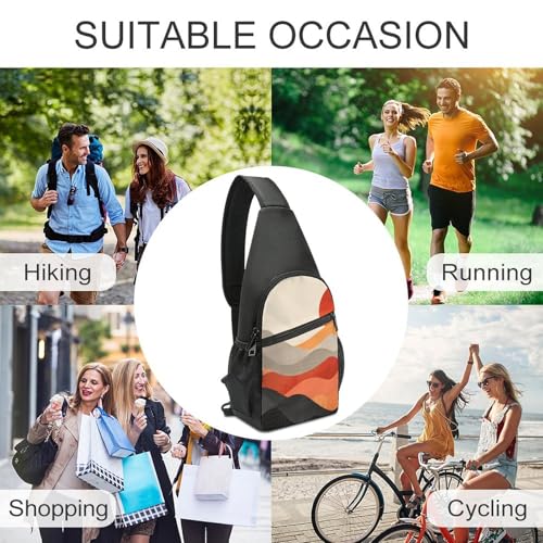Mochila de bandolera ligera para senderismo y viaje miniatura 6