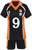 XIAMUSZ Karasuno Cosplay Costume Jersey Halloween Uniform Shorts Shirt