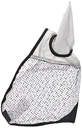 Kerbl 324516 vliegenmasker met oor- en uv-bescherming, wit, Cob - Afbeelding 3