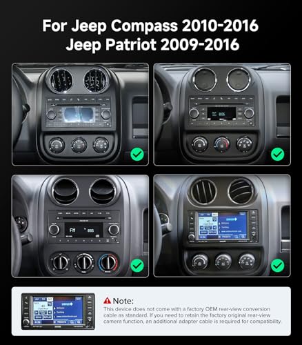 Car Radio for Jeep Compass