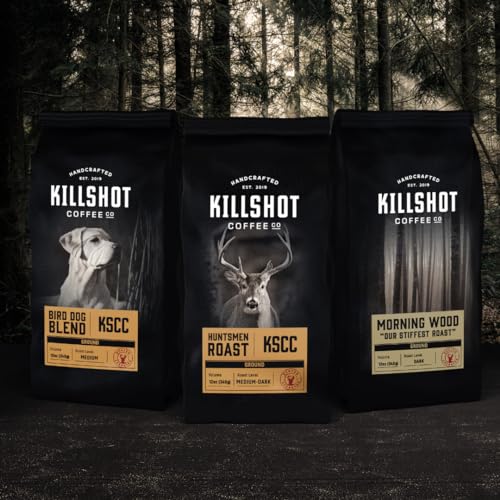 Killshot Coffee Whole Bean - Bolsa de 12 oz, Tostado Oscuro miniatura 3