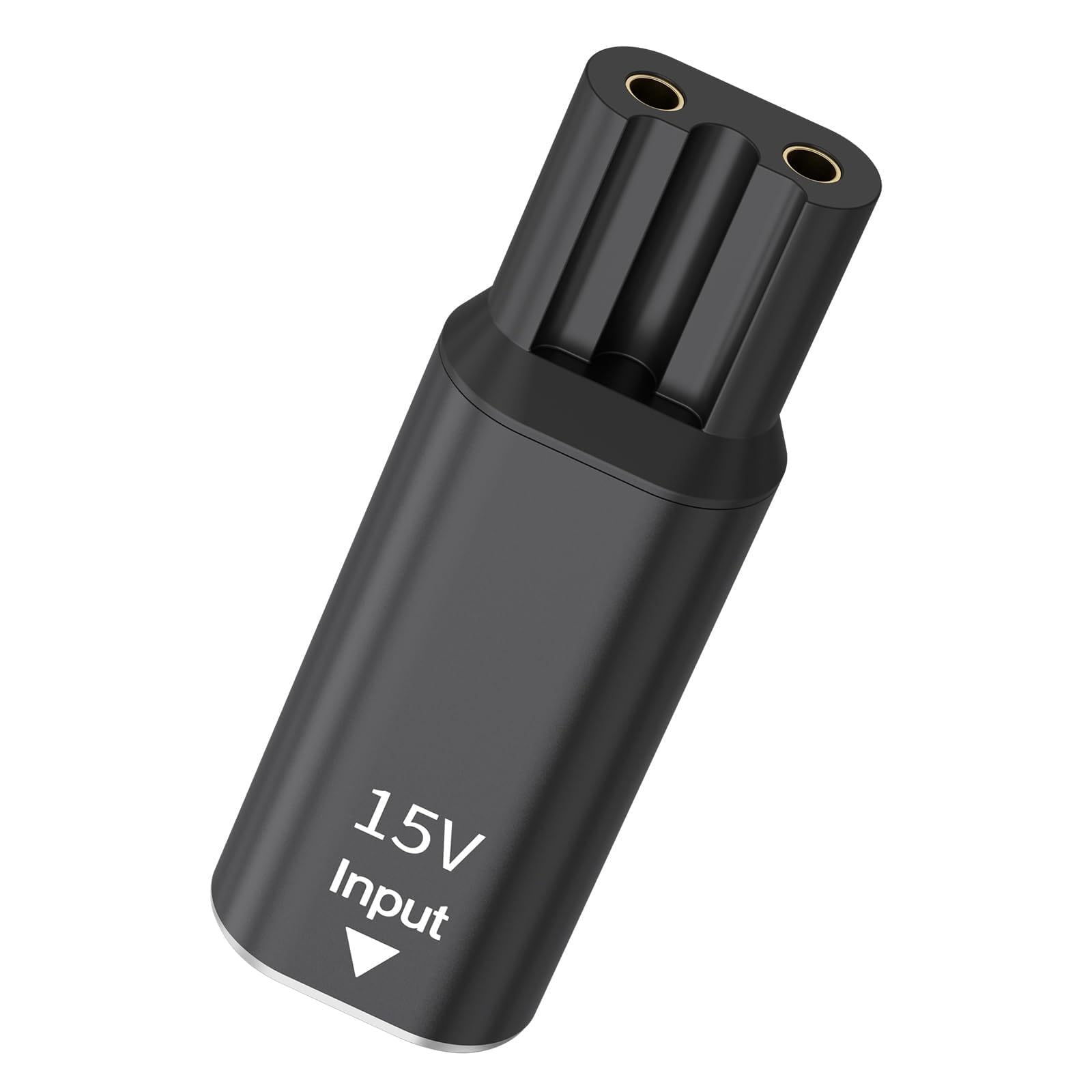 Photo 1 of 15V HQ8505 USB C Shaver Charger Adapter Charging Converter for Philips Norelco HQ8505 7000 5000 3000 Series, OneBlade QP6520 QP6530 QP6510, Type-C Shaver Charger Converter (Cable Excluded))_1 Pack