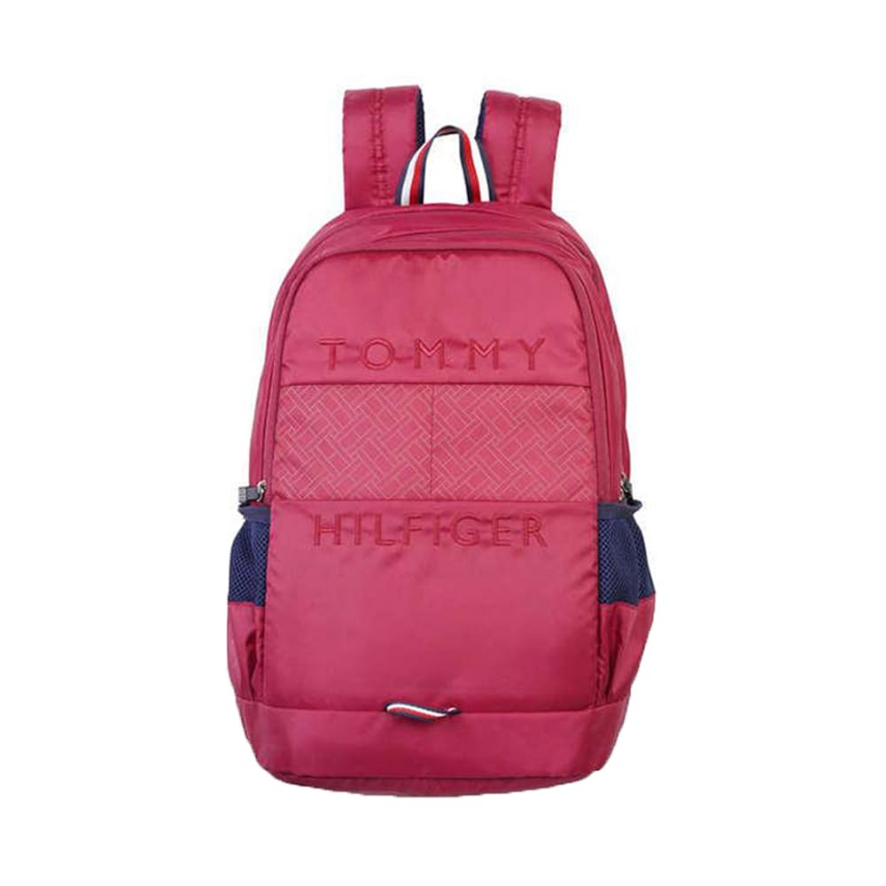 Tommy Hilfiger Cortez Unisex Polyester 14 inch Laptop Backpack Burgundy (B0BLNKTG4K) Amazon Price History, Amazon Price Tracker
