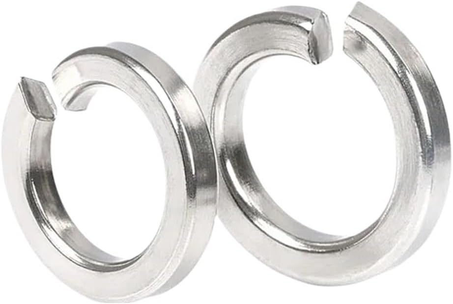 Aluminum Alloy Round Spacer,Stainless Steel Washers Flat,GB93 A4 316 Stainless Steel Spring Washer M1.6 M2 M2.5 M3 M4 M5 M6 M8 M10 M12 M14 M16 M18 M20 M22 M24 Split Lock Elastic Gasket
