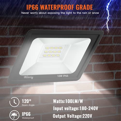 Blivrig Faretto LED da Esterno, Faro led da