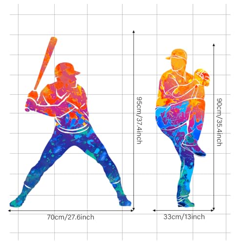 Vinilos Decorativos Deportivos Baseball Player miniatura 3
